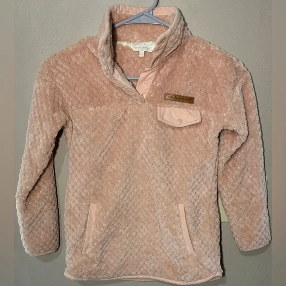 Little Girl Simply Southern Sherpa Pullover - Picture 2 of 4